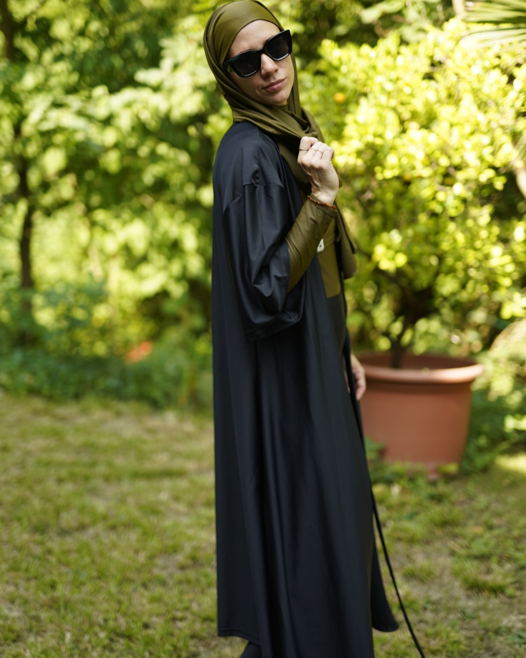 UV/Zwem Kimono - Gewaad - "Alora".