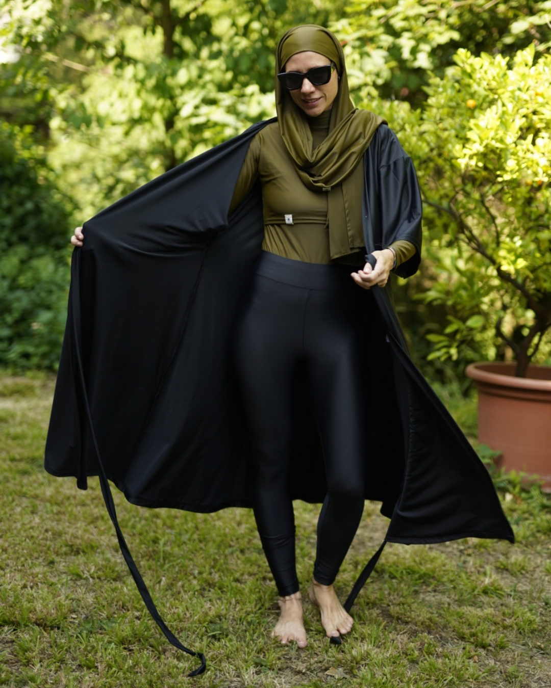 UV/Zwem Kimono - Gewaad - "Alora".