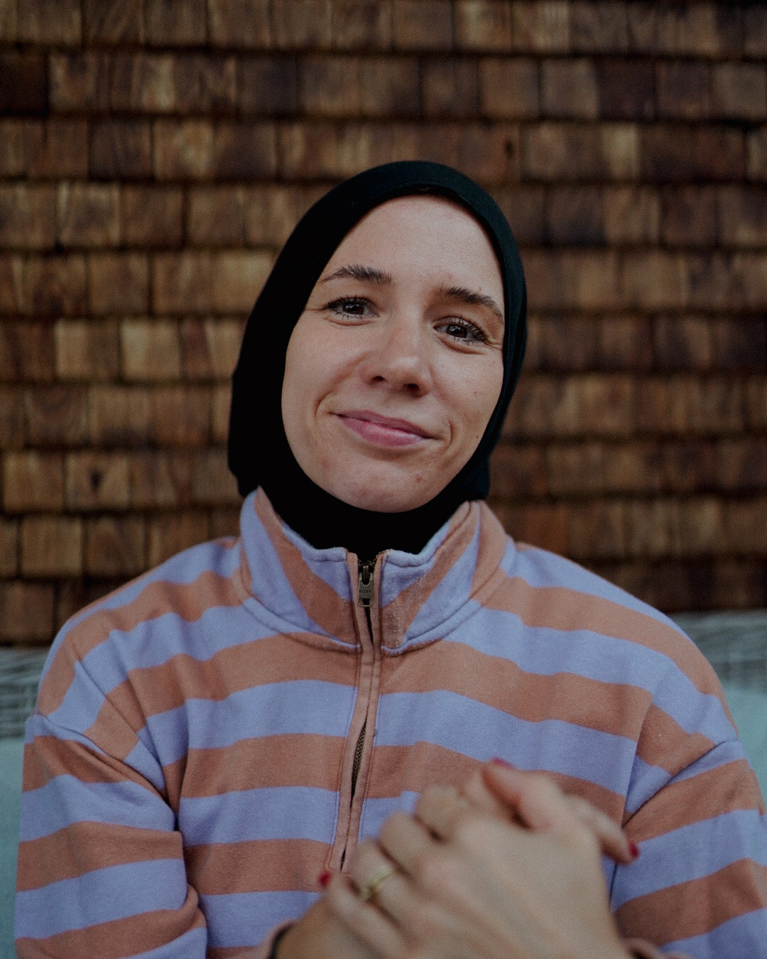 Bivakmuts - Sport- en vrijetijdskap, gemaakt van biologisch katoen - Zwart