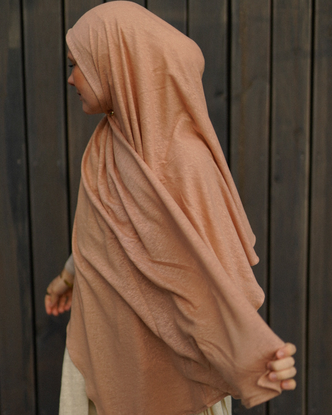 Jersey Hijab "Leena" - 100% linnen - Calima Rose