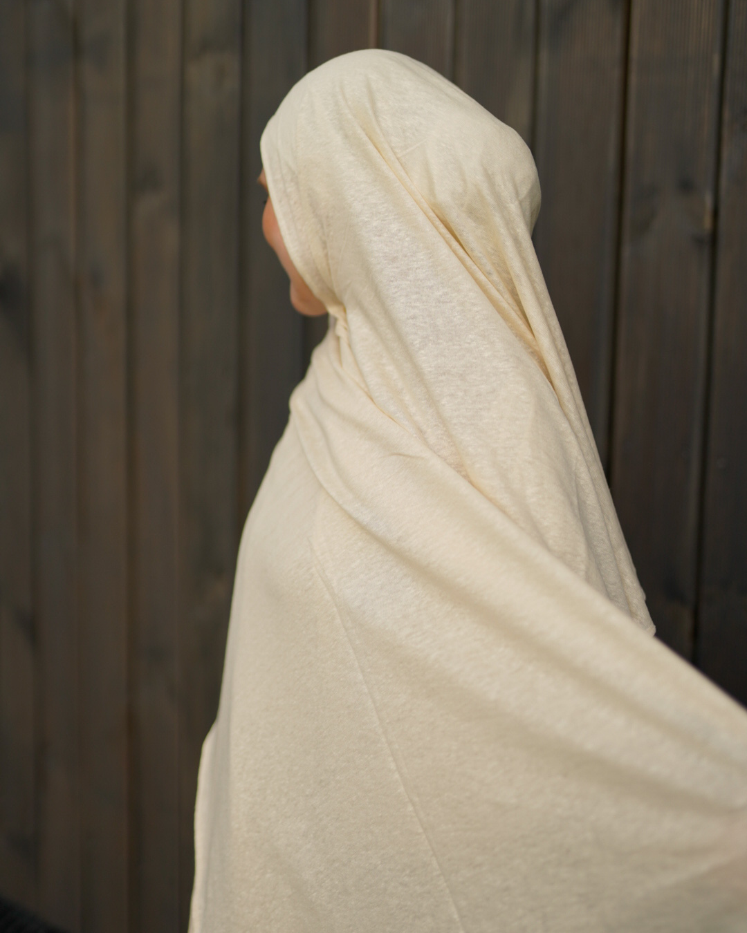 Jersey Hijab "Leena" - 100% linnen - Summer Sand
