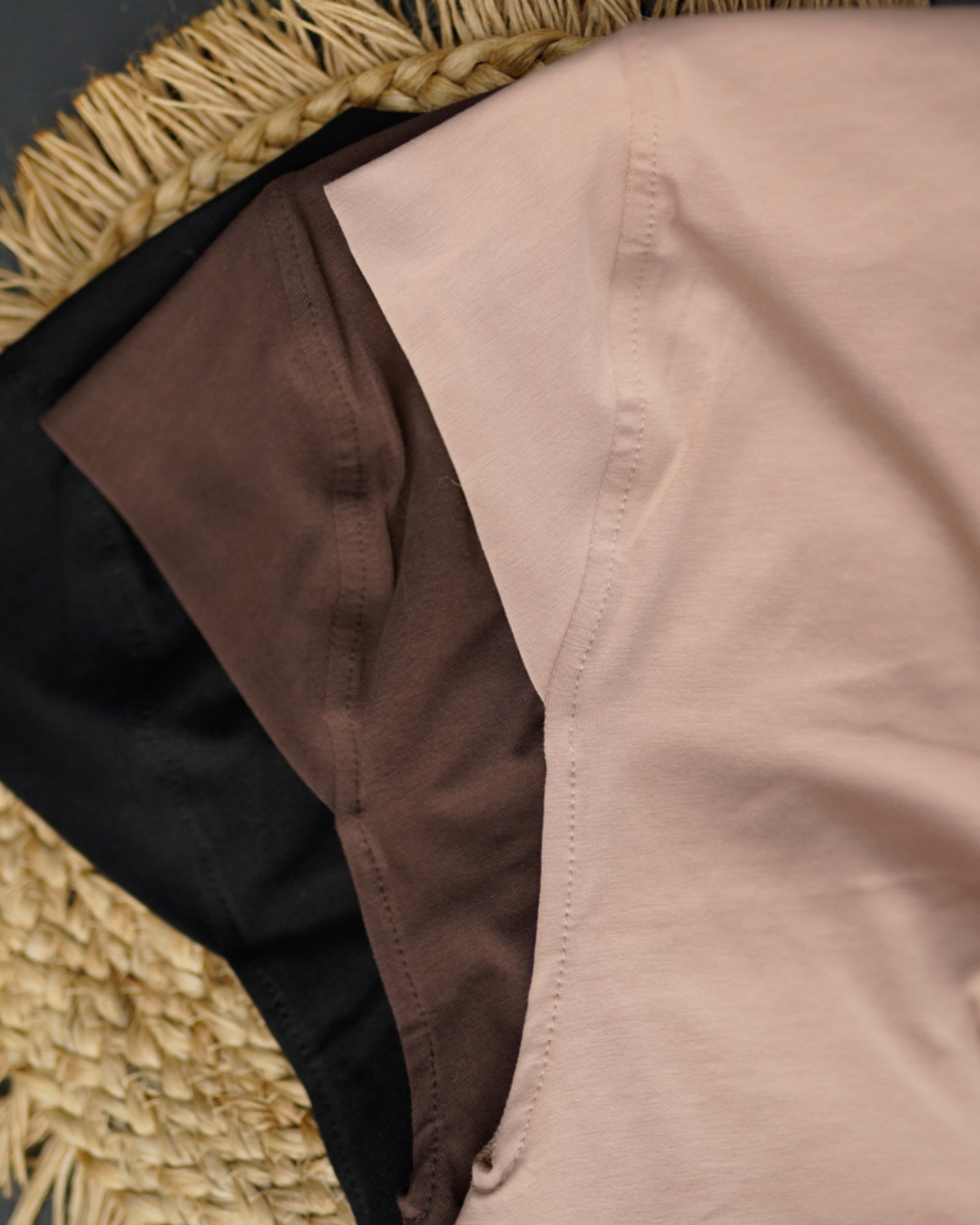 Ninja Bonnet - biologisch katoen - chocolade