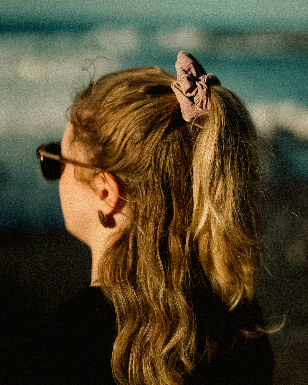 Nature Scrunchie (Sandy Lilac)