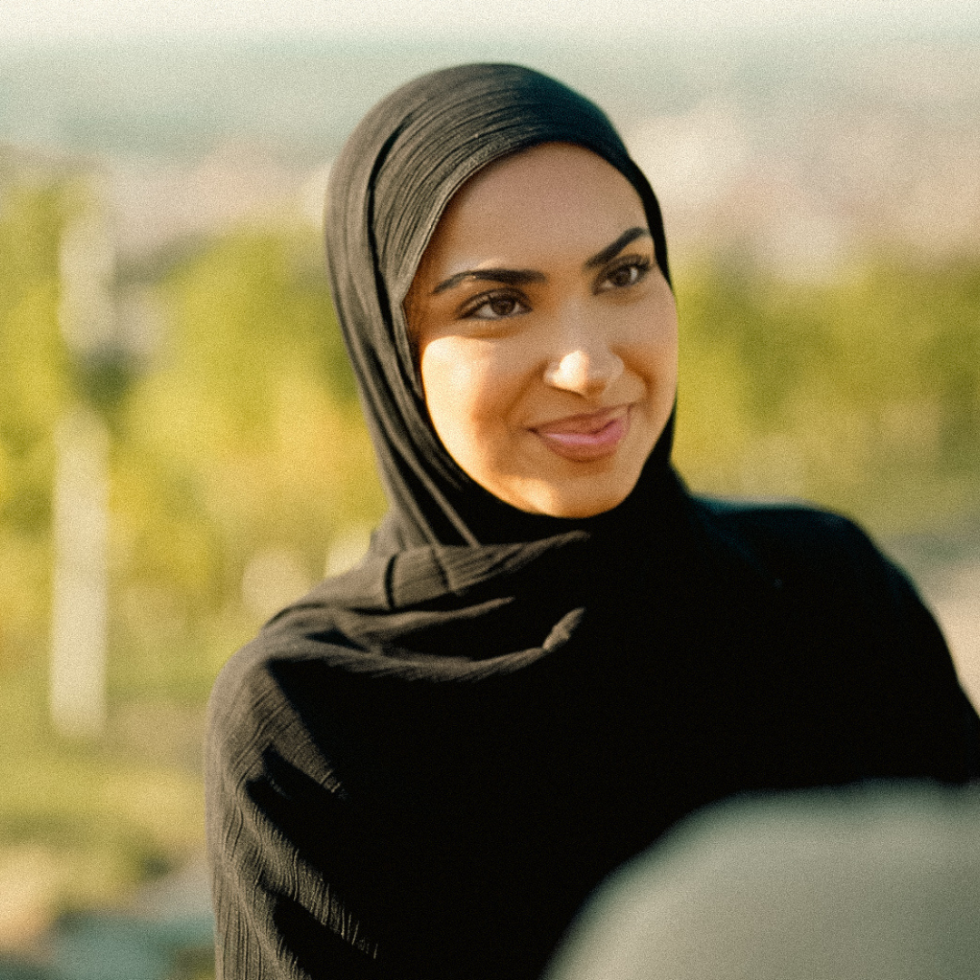 Crinkle Chiffon Hijab "Sandy" gemaakt van viscose en linnen (zwart)