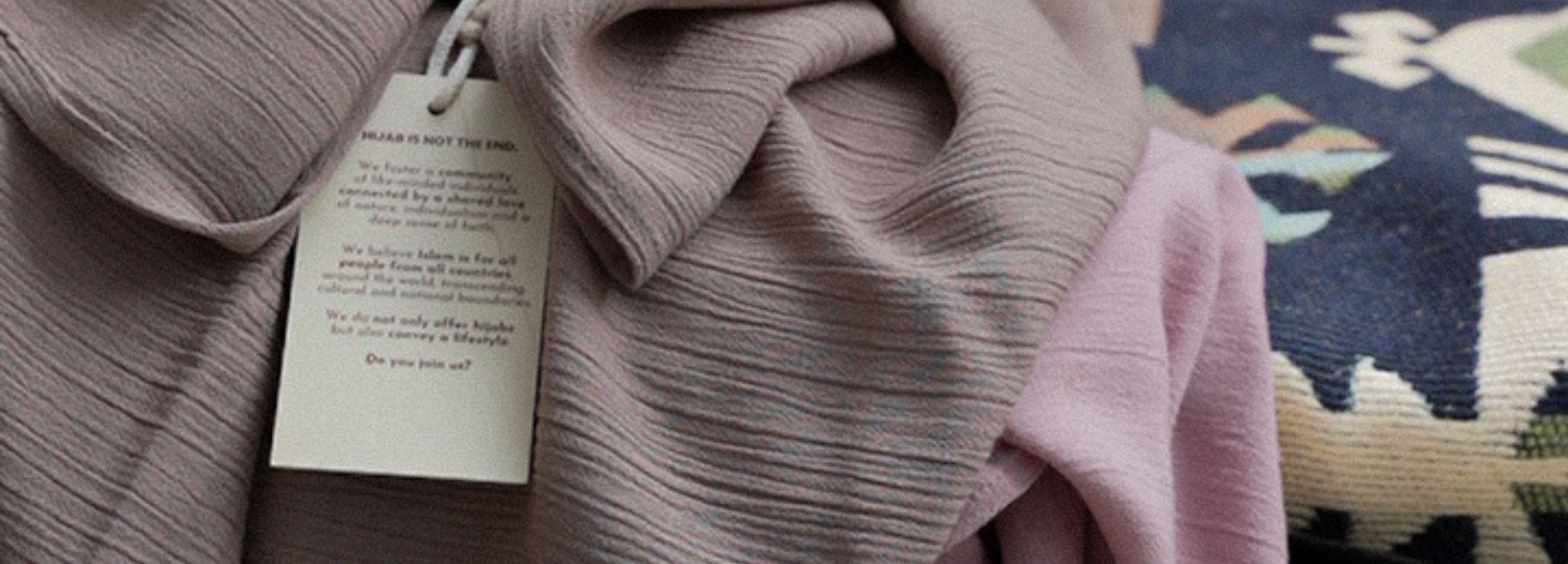 Hijabs van natuurlijke vezels