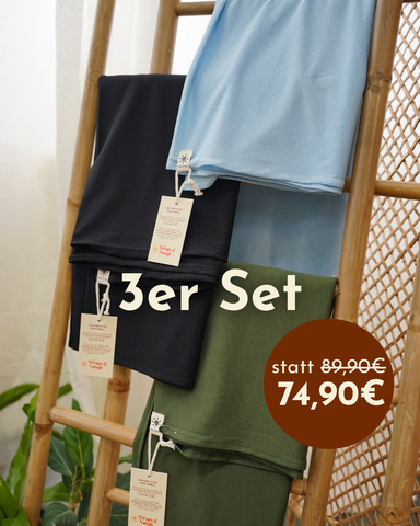 Set van 3 lichtgewicht hijabs 