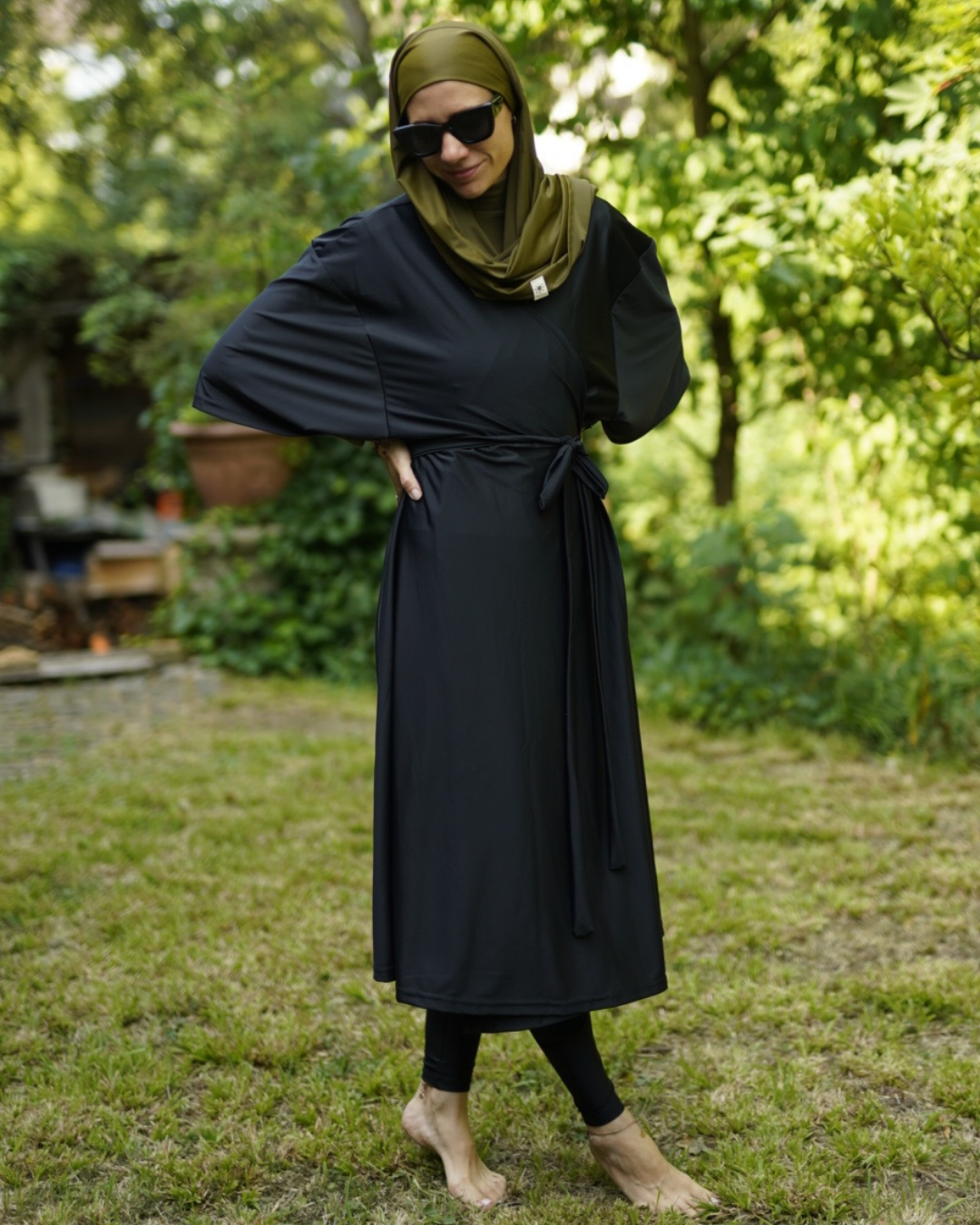 UV/Zwem Kimono - Gewaad - "Alora".