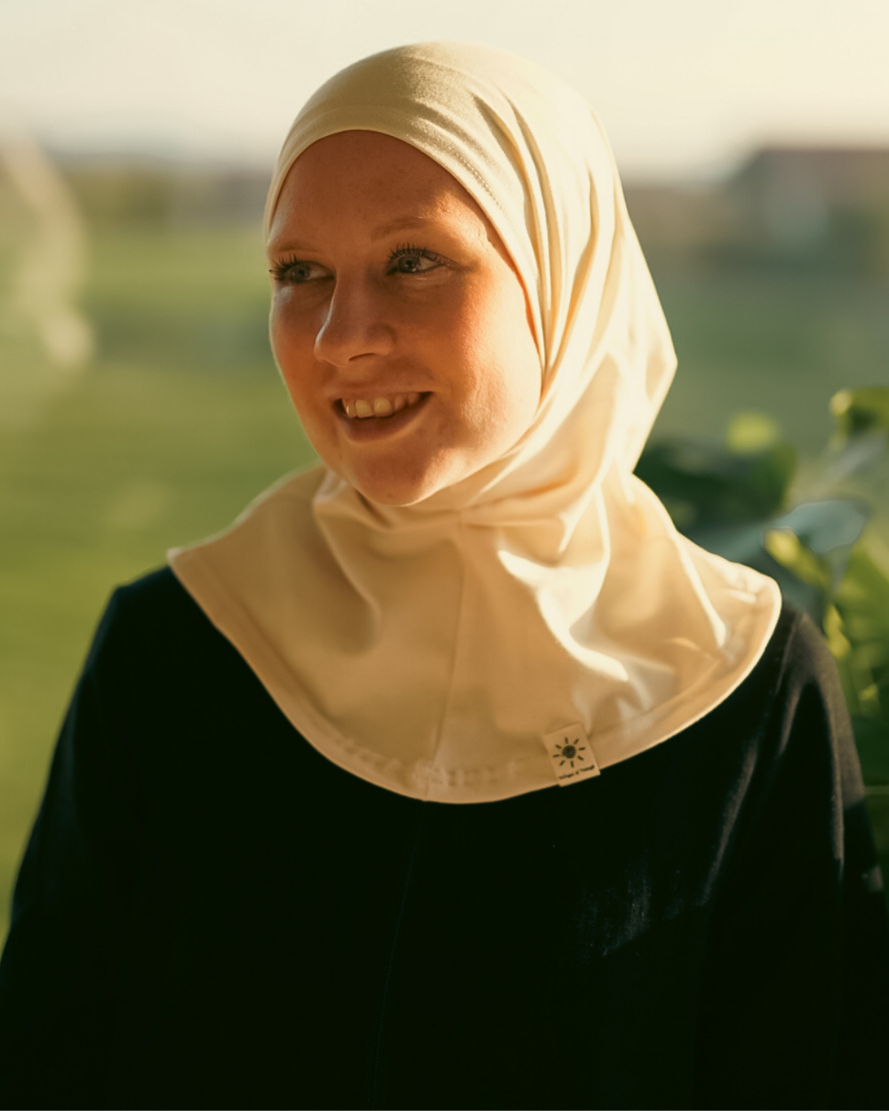 Balaclava - Sport & Vrijetijdshijab, gemaakt van biologisch katoen - Natuurlijk