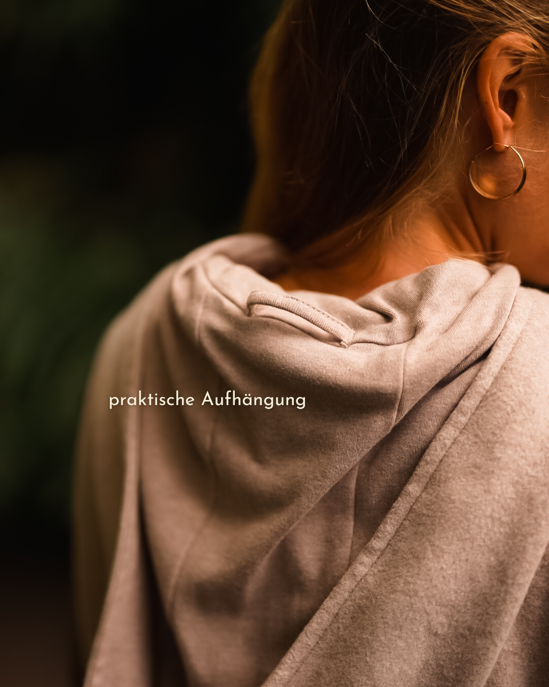 "Coseline" lange fleece bodywarmer van biologisch katoen