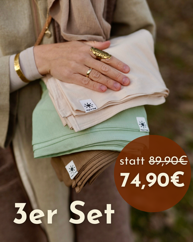 Set van 3 lichtgewicht hijabs 