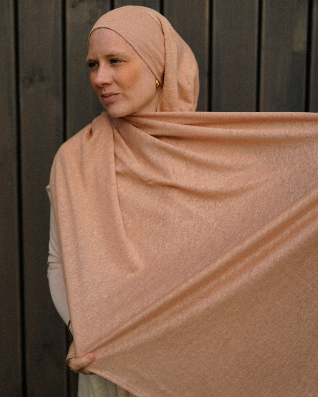 Instant Hijab "Leena" - 100% linnen - Calima Rose