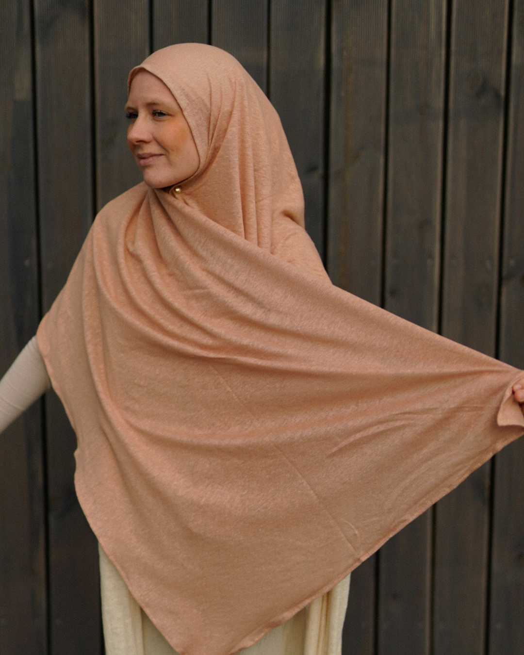 Jersey Hijab "Leena" - 100% linnen - Calima Rose