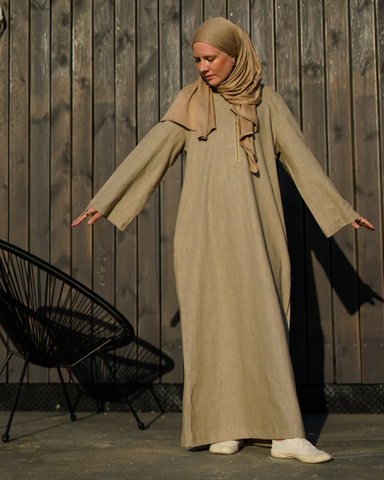Linnen Abaya 