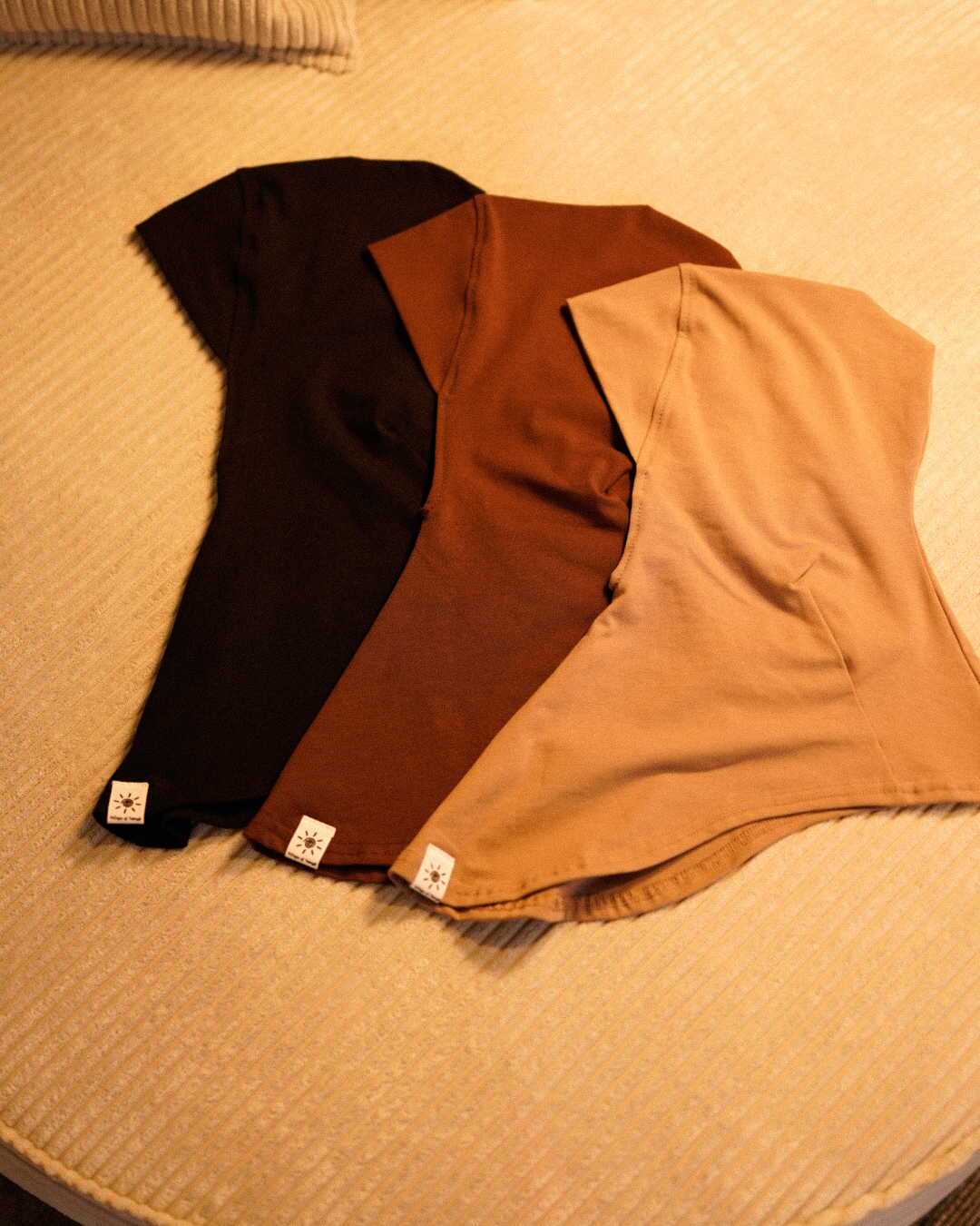 Ninja Bonnet - Biologisch katoen - Zwart