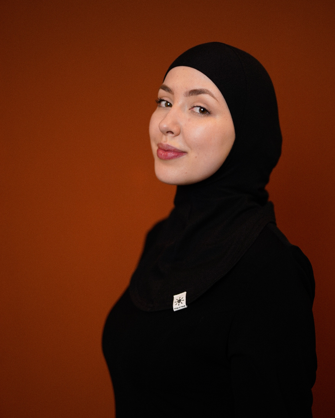 Ninja Bonnet - Biologisch katoen - Zwart