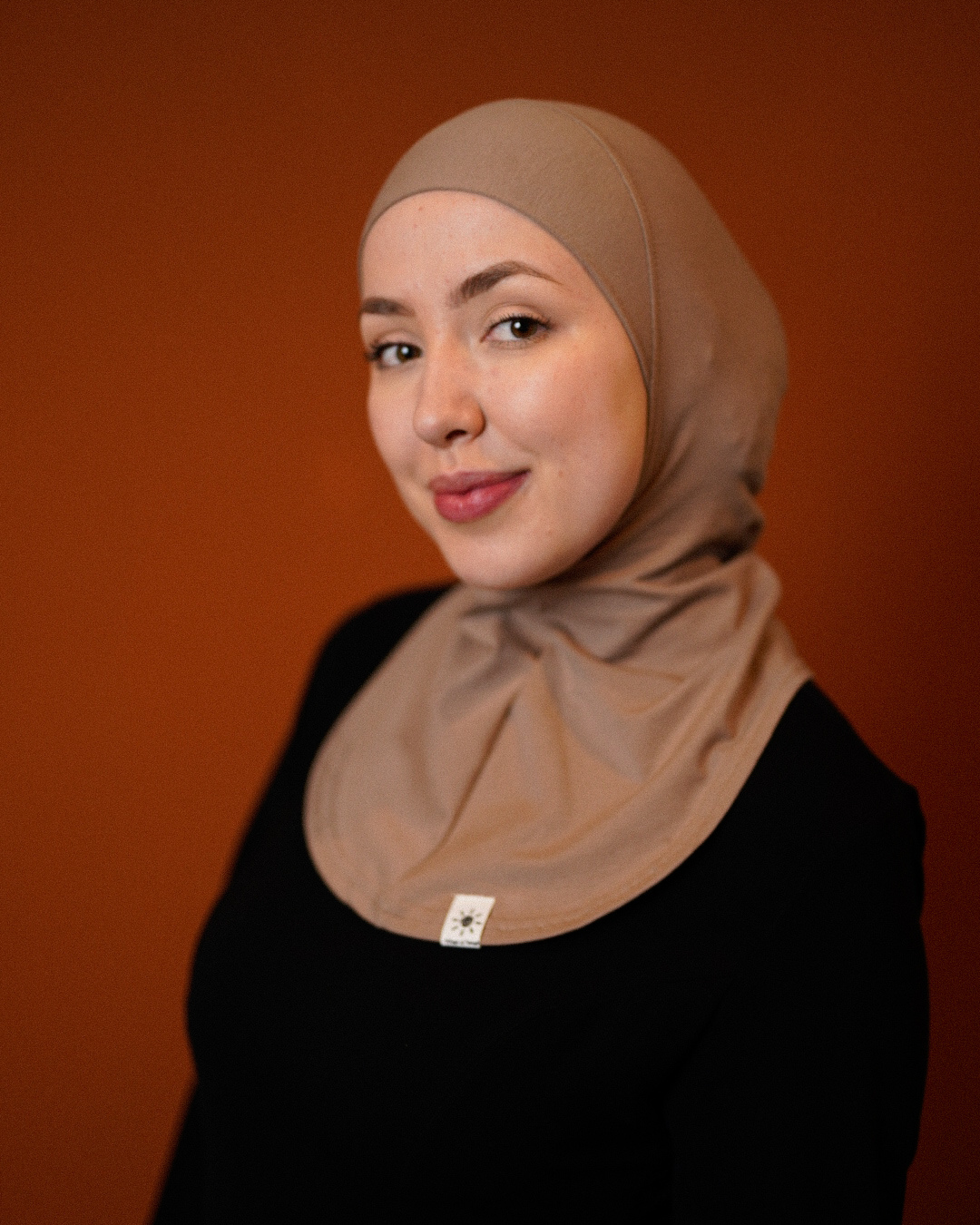 Ninja Bonnet - biologisch katoen - taupe