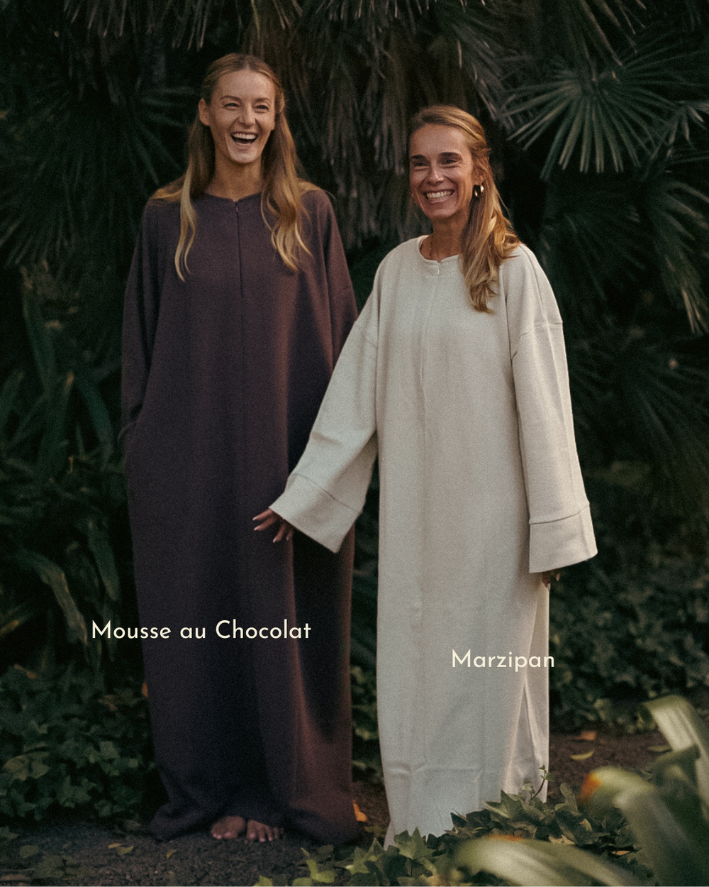 Voordelige set van 3 warme abaya "Laila" van biologisch katoen