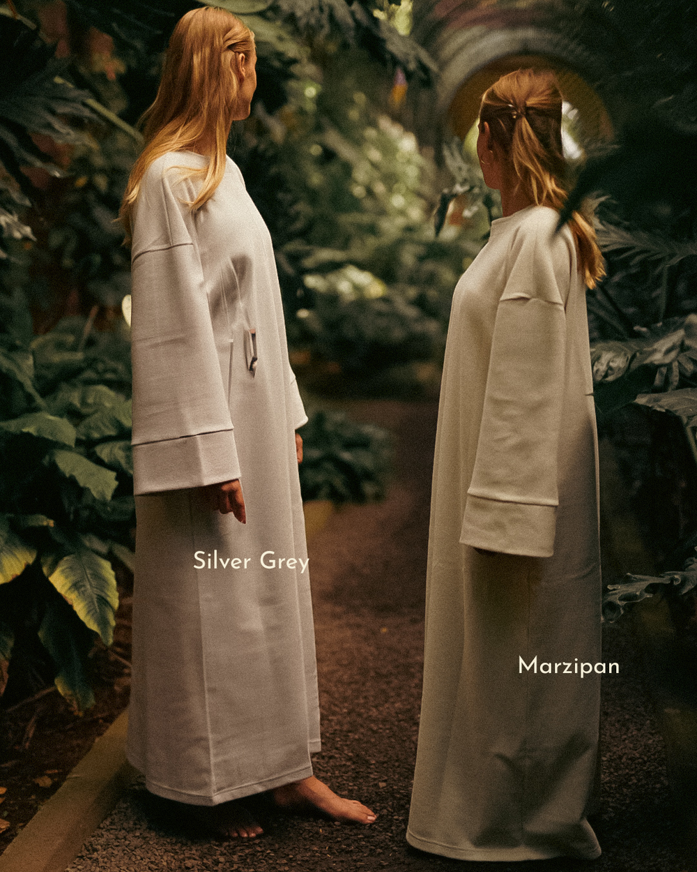 Voordelige set van 3 warme abaya "Laila" van biologisch katoen